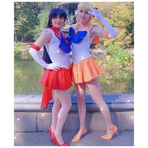 Super Sailor Mars Sailor Moon Handmade Cosplay Costume